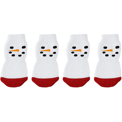 Snowman Socks for Dogs