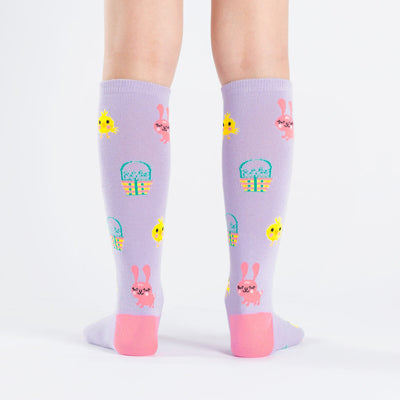 Hoppy Easter Youth Knee Socks