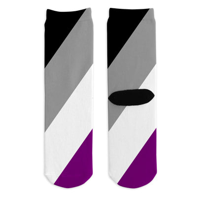 Asexual Pride Flag Socks