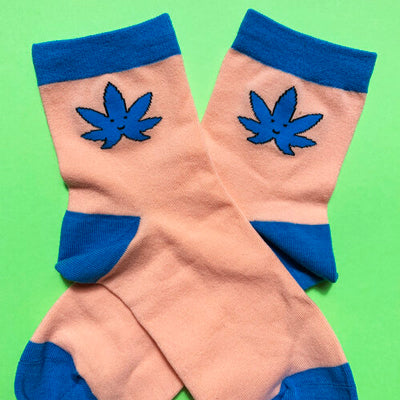 Happy Weed Socks