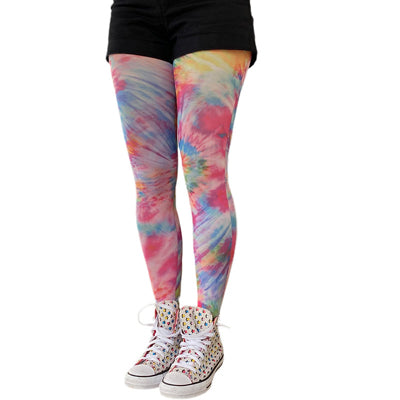 Color Burst Tights for Women