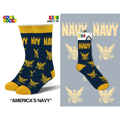 America's Navy Kids Socks