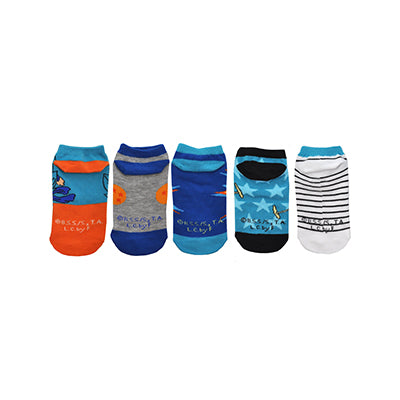 Dragon Ball Super Kids 5 Pair Lowcut Socks