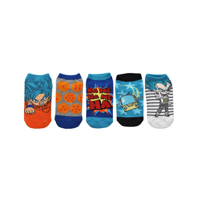 Dragon Ball Super Kids 5 Pair Lowcut Socks