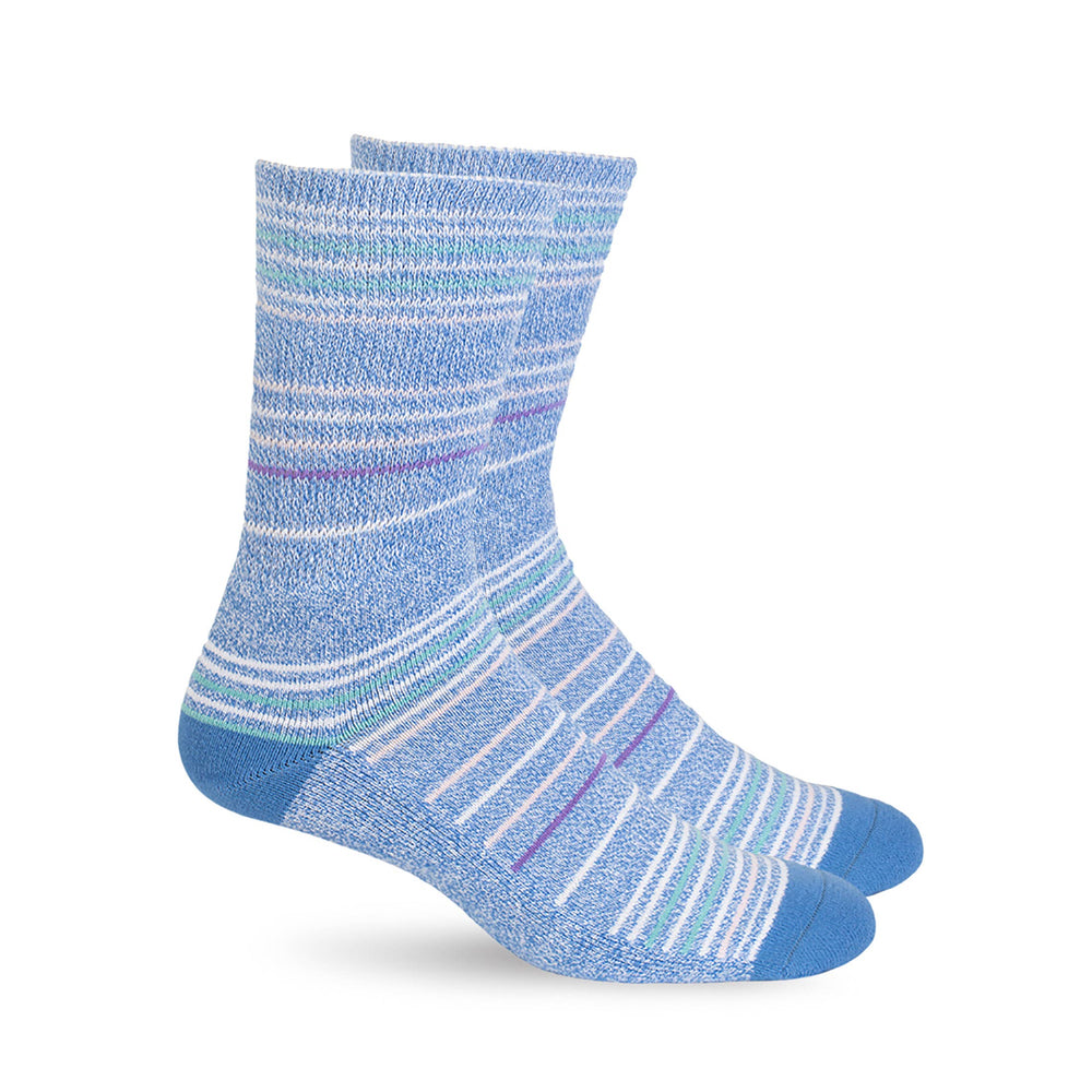 Diabetic Socks - Blue Stripe