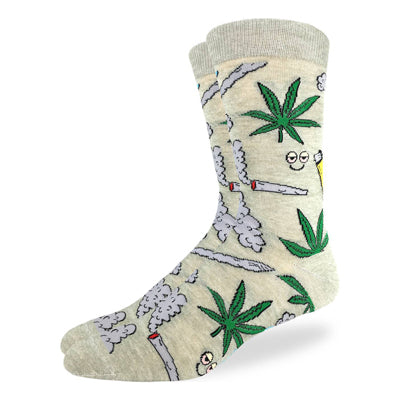 Stoned Marijuana Socks