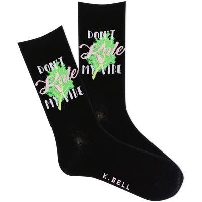 Women's Don't Kale My Vibe Crew Socks