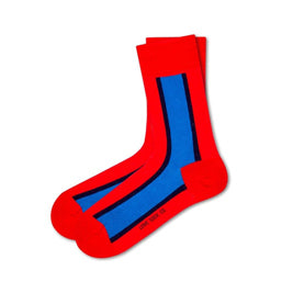 Men's Women's Landing Strip Socks
