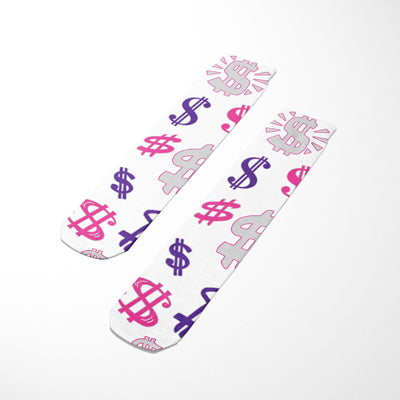 Dollar Sign Socks