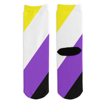 Non-Binary Pride Flag Socks