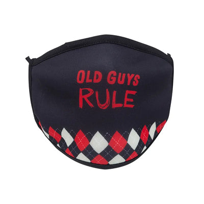 Old Guys Rule Face Cover
