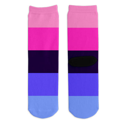 Omni Pride Flag Socks
