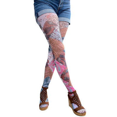 Paisley Chic Tights for Women