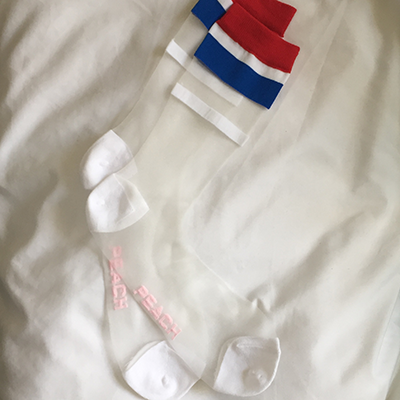 Olympia Strut Sheer Socks