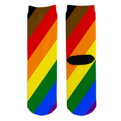 Philadelphia Pride Flag Socks