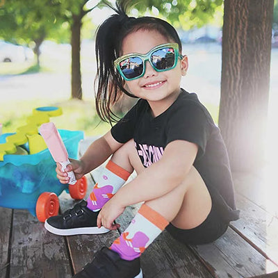 Organic Baby Socks - Popsicle - 3 pairs