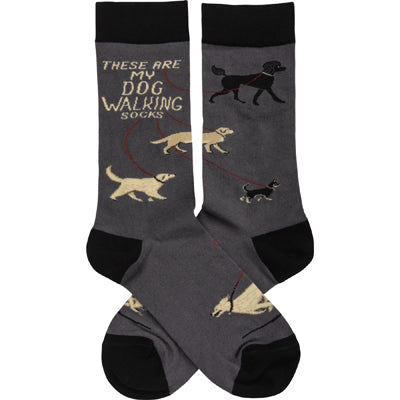 These Are My Dog Walking Socks