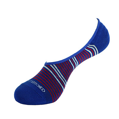Railorad Stripe - No Show Socks