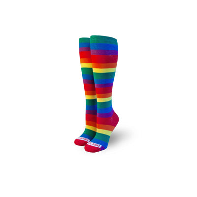 Rainbow Rising - Thigh High Socks