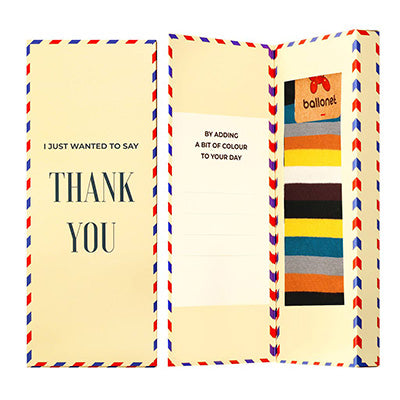 Socks Card - Winter