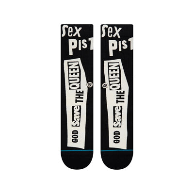 God Save the Queen Crew Socks