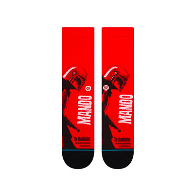 Star Wars Mandalorian Mando West Crew Socks