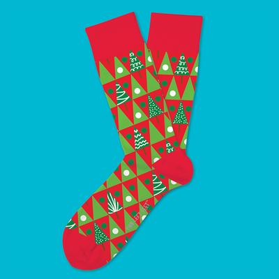 Pine Grove Christmas Socks