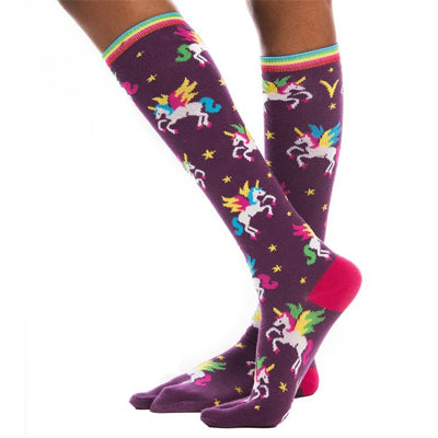 Fun Unicorn Style - Over The Calf