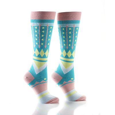“Aztec” Women’s Novelty Knee-High Socks
